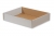 Dno krabice, bílo-hnědé (400x305x80 mm)
